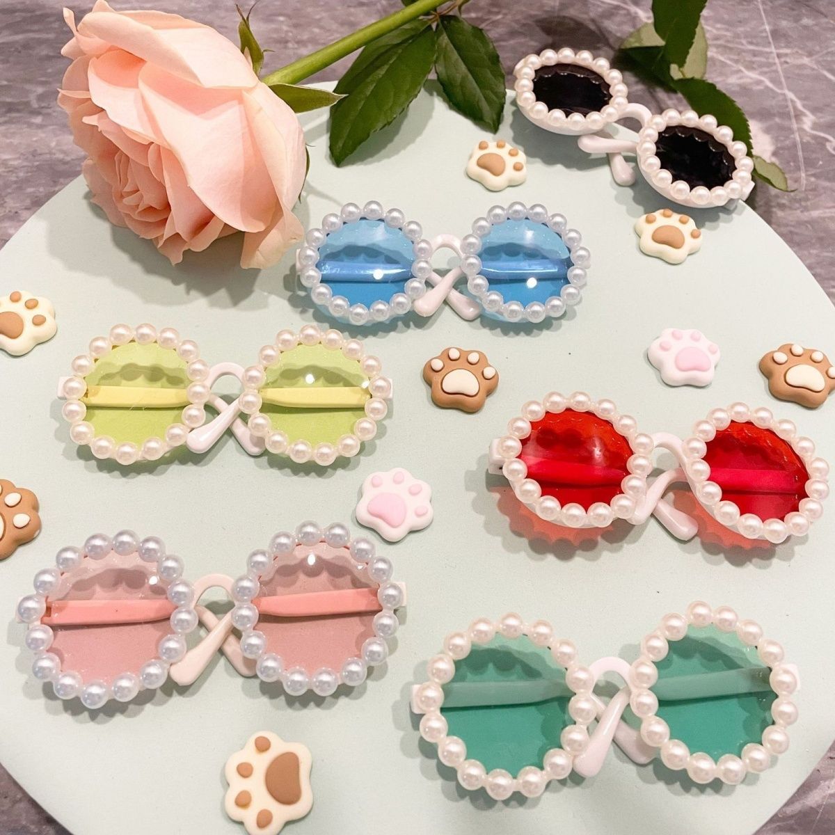Pearl glasses